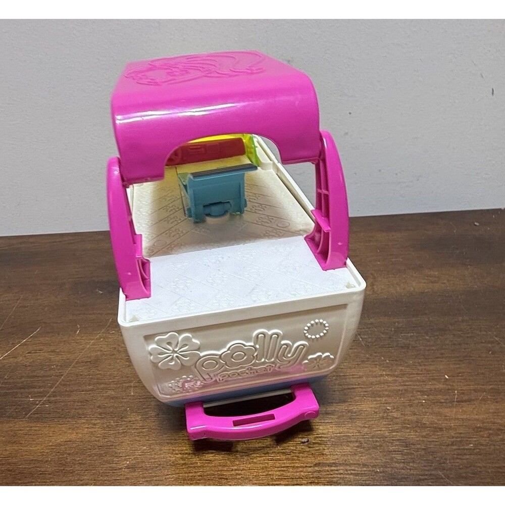 Polly Pocket Ultimate Party Boat 2008 Yacht Matte 9818 No Dolls Works - Picture 5 of 13